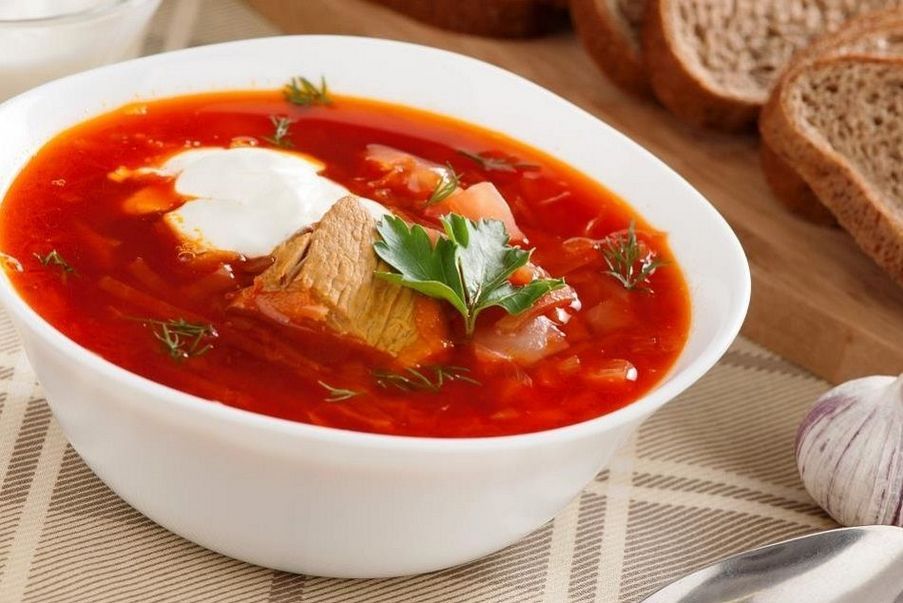 Борщ украинский