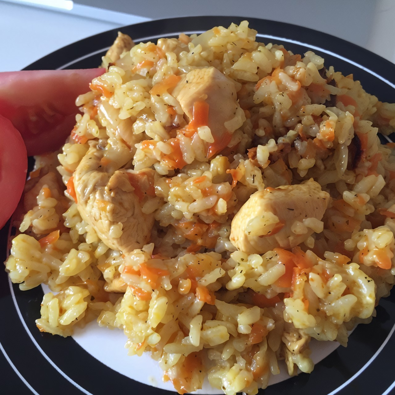 Плов с курицей