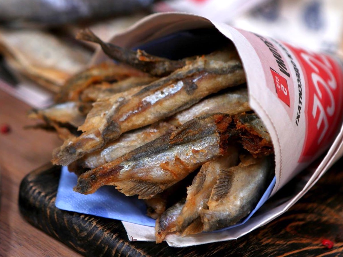 Тюлька жареная