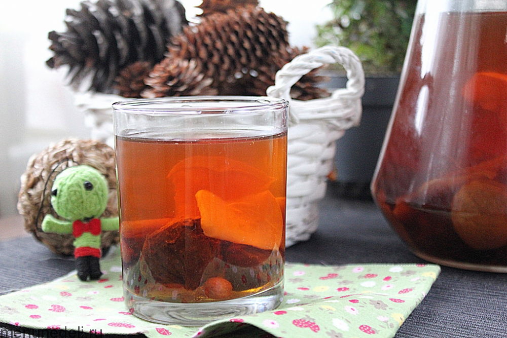 Компот домашний из фруктов