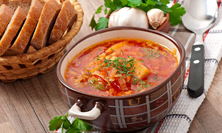 Рецепт настоящего украинского борща