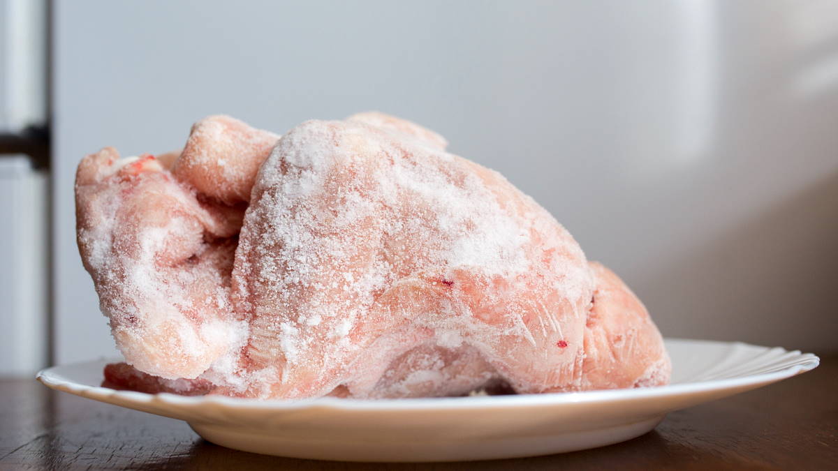 Курица целиком из морозилки в Instant Pot